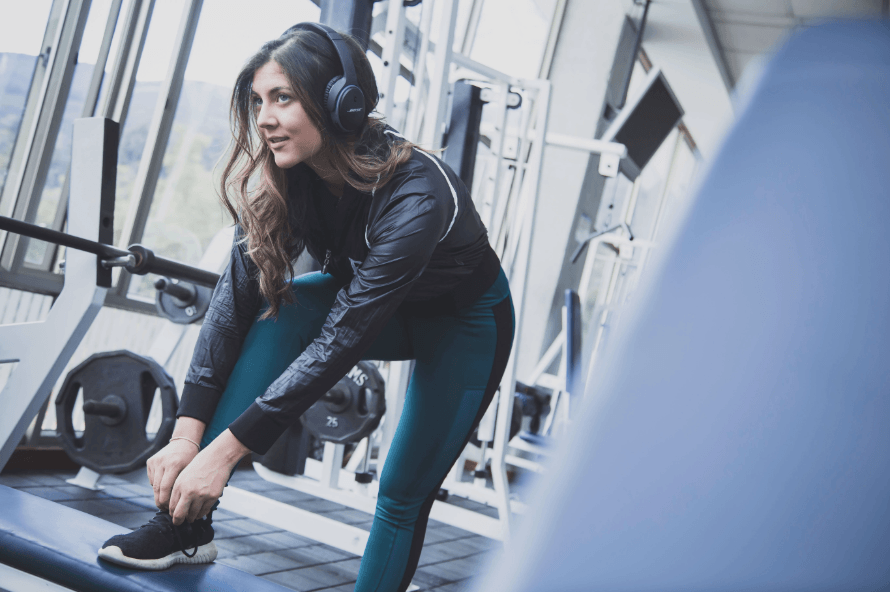 girl at gym workout amarillo